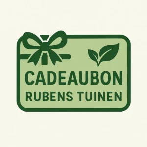 Luxe cadeaubon van 150 euro voor hovenierswerk en tuinonderhoud van Rubens Tuinen