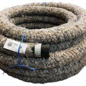 PP450 drainagebuis van 80mm diameter, flexibel af te nemen per meter.